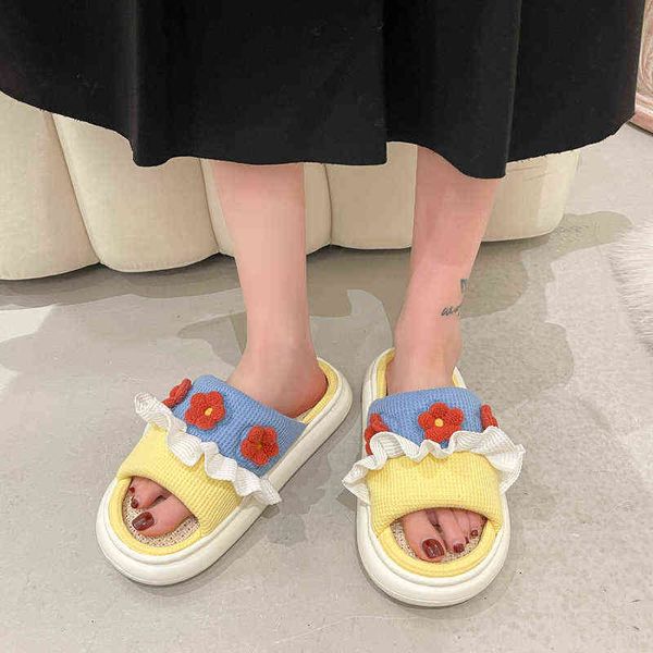 slippers casual female shoes low slides platform flower luxury massage summer flat rome cotton fabric rubber floral pu 220329, Black
slippers casual female shoes low slides platform flower luxury massage summer flat rome cotton fabric rubber floral pu 220329, Black