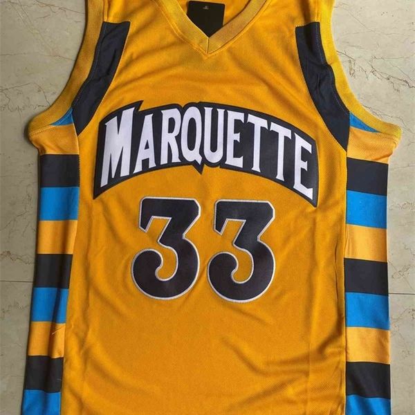 xflsp college 33 jimmy butler marquette golden eagles basketball jersey men stitched university uniforms quality, Black
xflsp college 33 jimmy butler marquette golden eagles basketball jersey men stitched university uniforms quality, Black