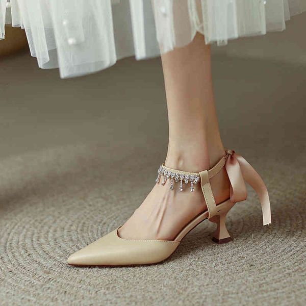 sandals french minority pearl baotou sandals women's spring and summer cowhide pointed back empty lace up fairy style single shoes k6cr, Black
sandals french minority pearl baotou sandals women's spring and summer cowhide pointed back empty lace up fairy style single shoes k6cr, Black