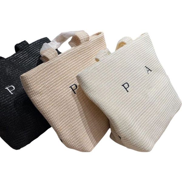 fashion beach shopping tote bags reusable bucket woman letters straw fabrics versatile style temperament high end products leisure travel la
fashion beach shopping tote bags reusable bucket woman letters straw fabrics versatile style temperament high end products leisure travel la