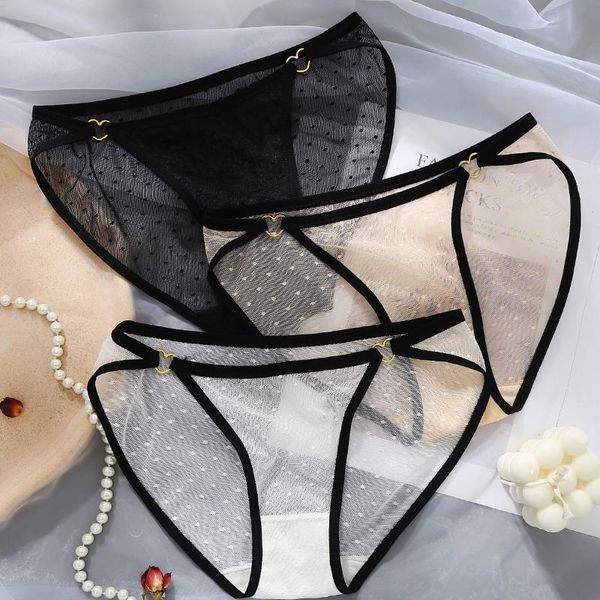 fashion dot print mesh panties breathable transparent cotton crotch for women female underwear perspective briefs, Black;pink
fashion dot print mesh panties breathable transparent cotton crotch for women female underwear perspective briefs, Black;pink