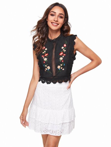embroidered floral guipure lace j1ni#, White
embroidered floral guipure lace j1ni#, White