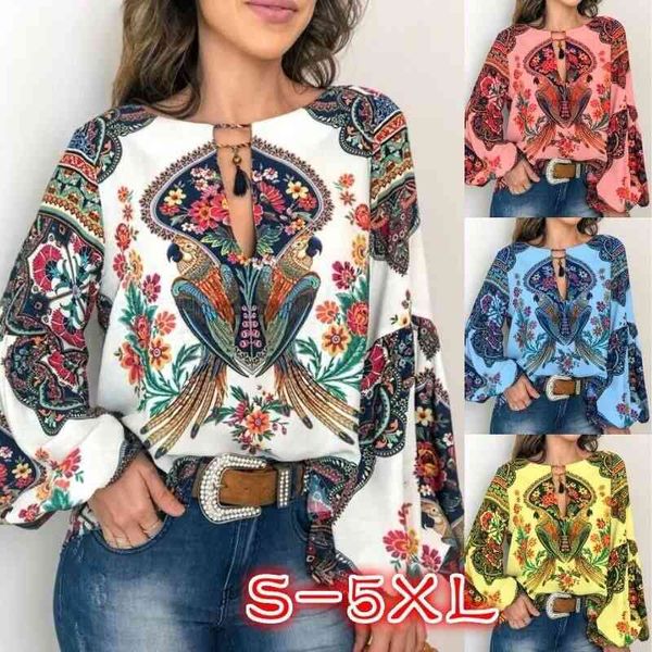 women's polos 2022 spring and summer women's clothing personalized digital printing round neck lantern sleeve shirt 5006 qvp4, White
women's polos 2022 spring and summer women's clothing personalized digital printing round neck lantern sleeve shirt 5006 qvp4, White