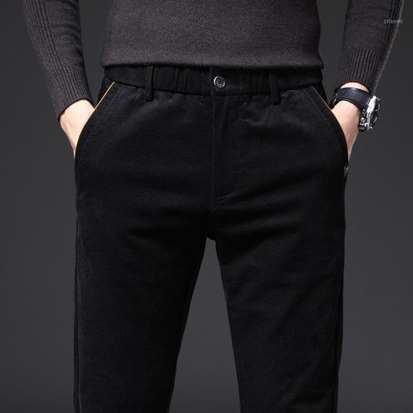 men's pants men's corduroy fitted slim cotton stretch modal casual 2022 spring trend classic brand youth pure color, Black
men's pants men's corduroy fitted slim cotton stretch modal casual 2022 spring trend classic brand youth pure color, Black