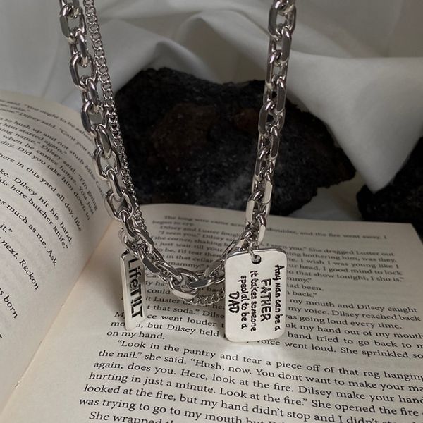 designer gold silver heart love cross necklace simple square pendant letter necklace women hip hop indifference double layer sweater decorat
designer gold silver heart love cross necklace simple square pendant letter necklace women hip hop indifference double layer sweater decorat