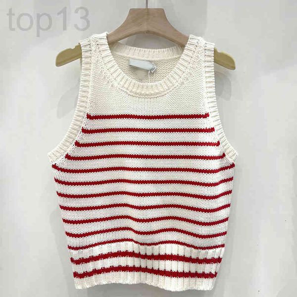 women's tanks & camis designer d family striped vest 22 spring and summer new letters embroidery fashion versatile round neck sleeveles, White
women's tanks & camis designer d family striped vest 22 spring and summer new letters embroidery fashion versatile round neck sleeveles, White