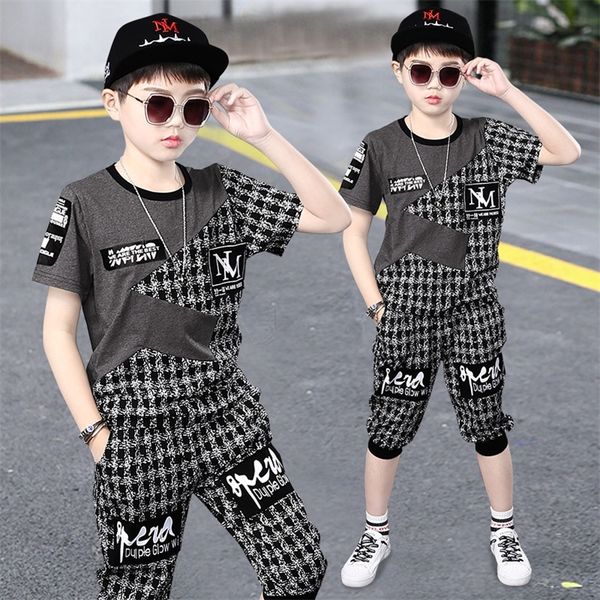 boy sets summer kids clothes boys for 4 6 8 10 12 14 year fashion splicing short sleeve t shirt pants school children sport suit 220620, White
boy sets summer kids clothes boys for 4 6 8 10 12 14 year fashion splicing short sleeve t shirt pants school children sport suit 220620, White