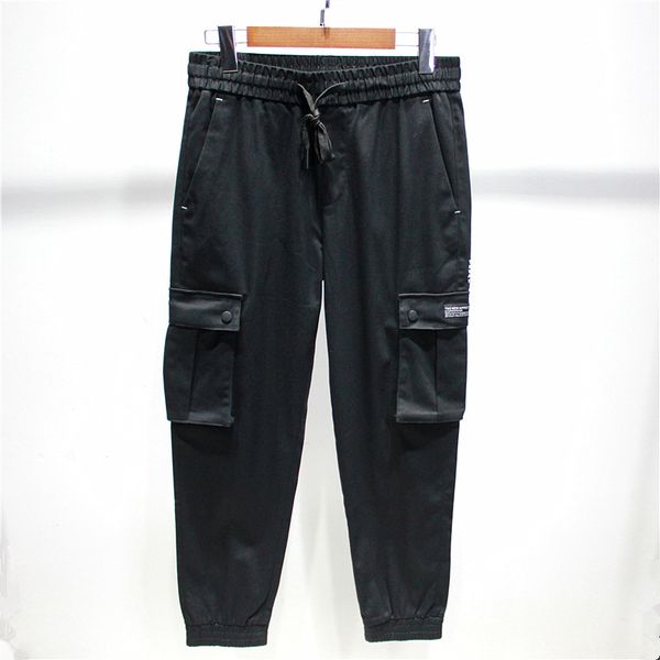 2019 g's new style overalls closing capris cargo pants for men joggers mens clothing, Black
2019 g's new style overalls closing capris cargo pants for men joggers mens clothing, Black