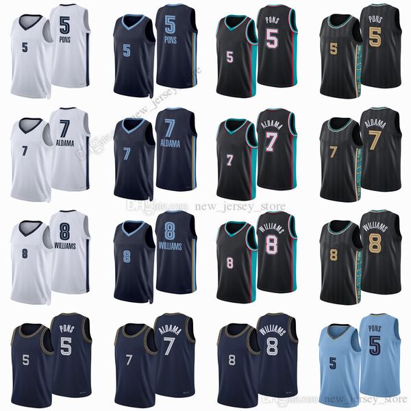 printed 2022 new city basketball 8 ziaire williams jerseys 7 santi aldama 5 yves pons jersey white black navy blue man jersey, Black;red
printed 2022 new city basketball 8 ziaire williams jerseys 7 santi aldama 5 yves pons jersey white black navy blue man jersey, Black;red