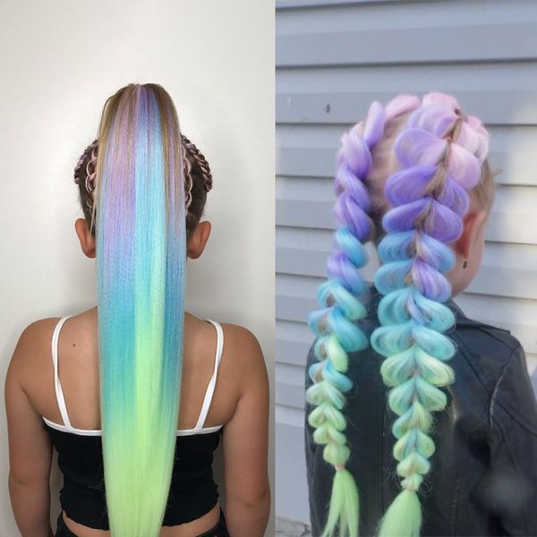 200 colors synthetic braiding hair extensions 24inch 100g jumbo crochet braids bulk extensions single ombre color, Black
200 colors synthetic braiding hair extensions 24inch 100g jumbo crochet braids bulk extensions single ombre color, Black
