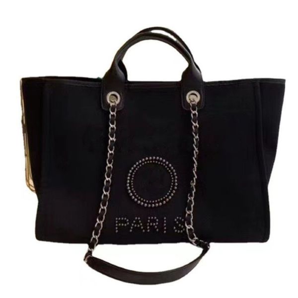 luxury fashion women evening bags brand ch handbags pearl beach bag designers female canvas portable high-capacity classic trend big handbag, Black;red
luxury fashion women evening bags brand ch handbags pearl beach bag designers female canvas portable high-capacity classic trend big handbag, Black;red
