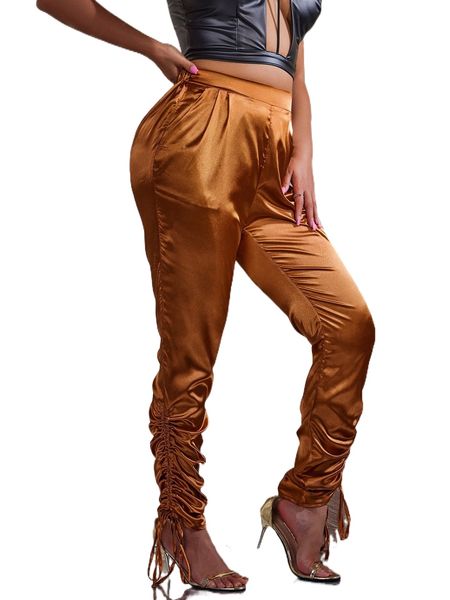 sxy high waist drawstring side satin pants a54c#, Black;white
sxy high waist drawstring side satin pants a54c#, Black;white