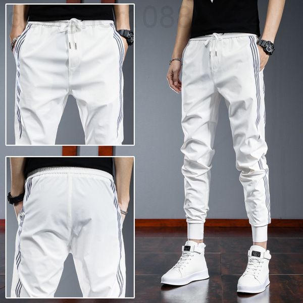 men's pants designer ice silk pants men's korean version trend summer slim fit casual leggings sportswear ins9 capris reho, Black
men's pants designer ice silk pants men's korean version trend summer slim fit casual leggings sportswear ins9 capris reho, Black