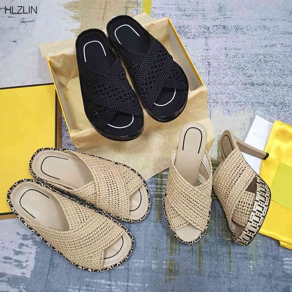 slippers women's sandals outdoor slippers straw flat bottom flip flops fashion platform summer, Black
slippers women's sandals outdoor slippers straw flat bottom flip flops fashion platform summer, Black