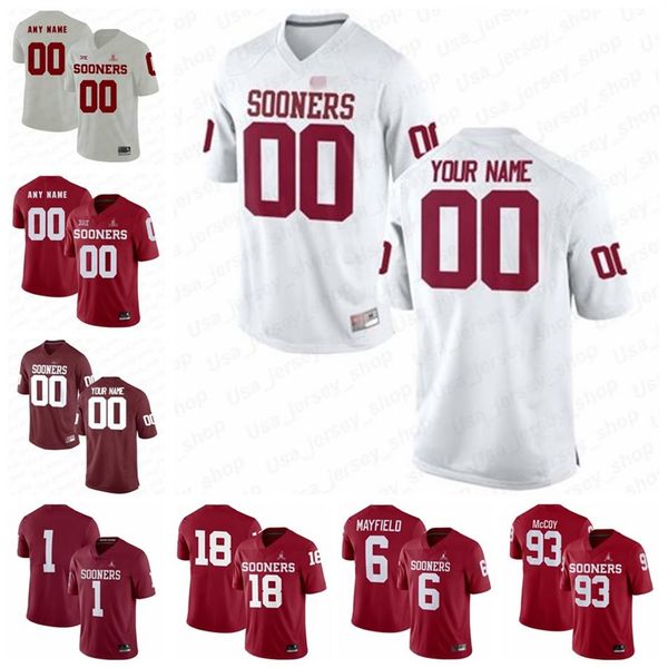 custom oklahoma sooners baker mayfield sam bradford sterling shepard gerald mccoy kenny stills dede westbrook samaje perine any na241c, Black
custom oklahoma sooners baker mayfield sam bradford sterling shepard gerald mccoy kenny stills dede westbrook samaje perine any na241c, Black