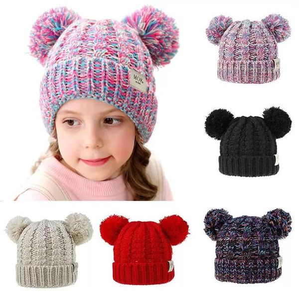 12 styles baby girls knitted cap kid crochet pompom beanies hat double fur ball hats children knit outdoor caps kids accessories, Yellow
12 styles baby girls knitted cap kid crochet pompom beanies hat double fur ball hats children knit outdoor caps kids accessories, Yellow