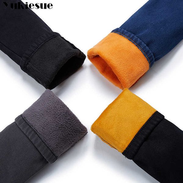 korean jeans women plus size winter warm woman pants blue solid skinny fleeces thick pencil denim trousers 210608
korean jeans women plus size winter warm woman pants blue solid skinny fleeces thick pencil denim trousers 210608