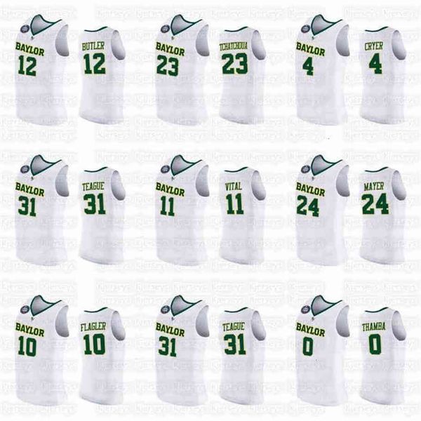 nc3740 2021 final four baylor basketball jersey ncaa college 12 jared butler 11 mark vital 45 davion mitchell 42 dain dainja 4 lj cryer matt, Black
nc3740 2021 final four baylor basketball jersey ncaa college 12 jared butler 11 mark vital 45 davion mitchell 42 dain dainja 4 lj cryer matt, Black