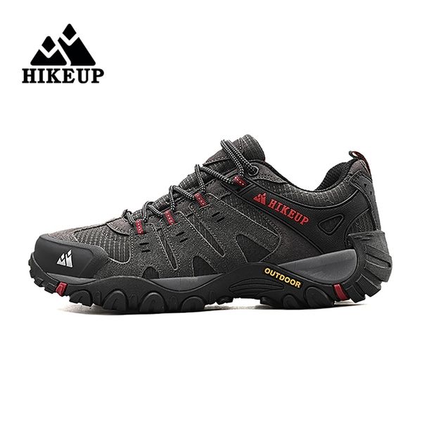 hikeup hiking suede leather wearresistant outdoor hunting shoes men sport trekking walking mens tactical sneakers 220810, Black
hikeup hiking suede leather wearresistant outdoor hunting shoes men sport trekking walking mens tactical sneakers 220810, Black