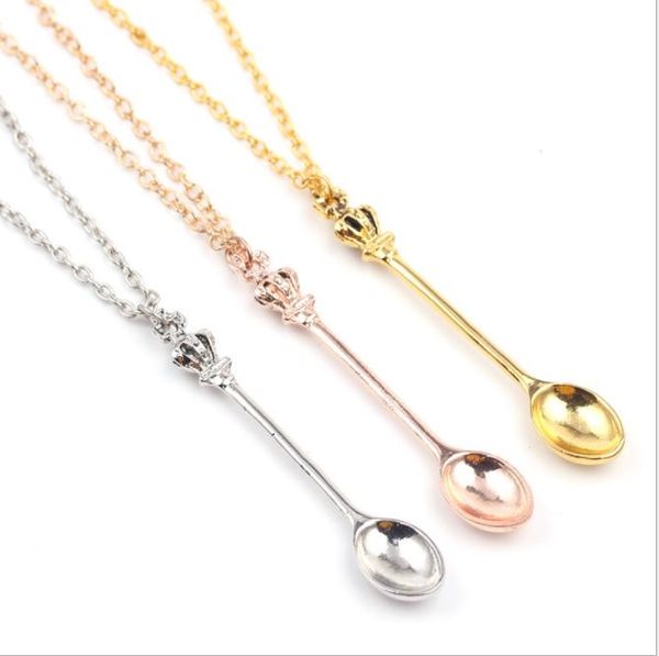pendant necklaces pendants jewelry drop delivery 2021 charm tiny with crown necklace creative mini long link spoon ldt04, Silver
pendant necklaces pendants jewelry drop delivery 2021 charm tiny with crown necklace creative mini long link spoon ldt04, Silver