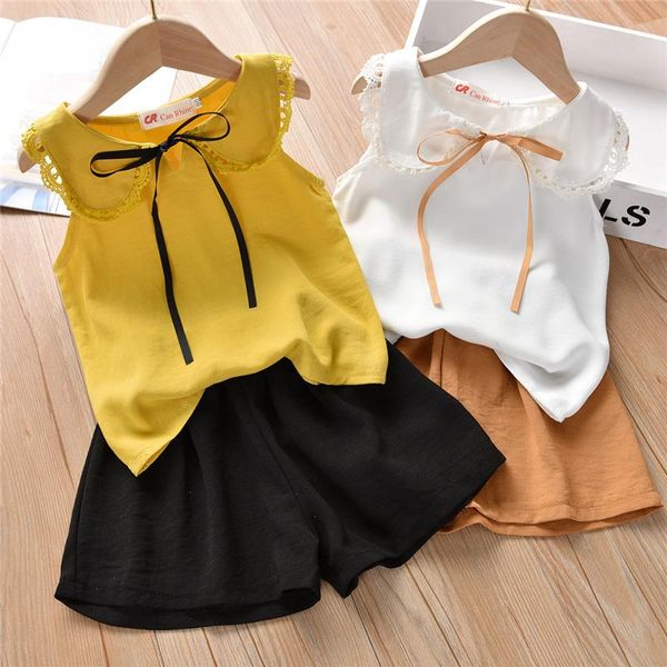 summer girls clothes sets cute plaid lace sleeveless shirt shorts 2pcs toddler children outfits clothing 2 3 5 6 7, White
summer girls clothes sets cute plaid lace sleeveless shirt shorts 2pcs toddler children outfits clothing 2 3 5 6 7, White