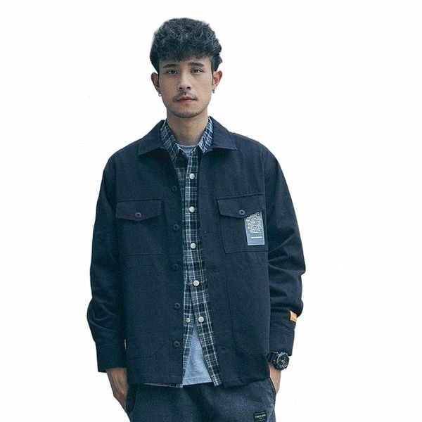 men's jackets spring and autumn 2021 fashion brand loose couple baseball uniform embroidery jacket lapel tooling casual learning coat i, Black;brown
men's jackets spring and autumn 2021 fashion brand loose couple baseball uniform embroidery jacket lapel tooling casual learning coat i, Black;brown