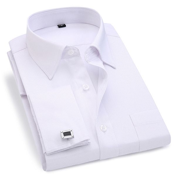 men french cufflinks shirt men s stripes shirt long sleeve casual male brand shirts slim fit french cuff dress shirts lj200925, White;black
men french cufflinks shirt men s stripes shirt long sleeve casual male brand shirts slim fit french cuff dress shirts lj200925, White;black