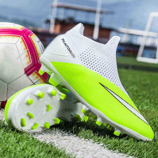 soccer shoes high ankle shoes outdoor non-slip ag/tf football boots kids boys ultralight cleats sneakers large 220331
soccer shoes high ankle shoes outdoor non-slip ag/tf football boots kids boys ultralight cleats sneakers large 220331