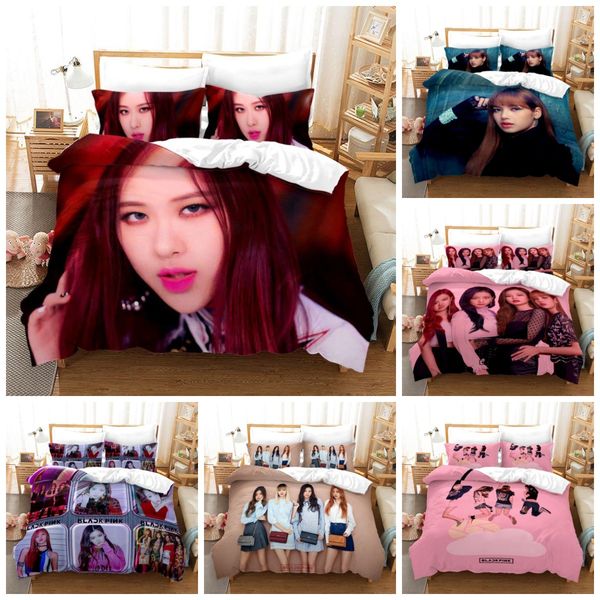 wholesale 3d hd printing duvet cover set blackpink polyester skin friendly children universal quilt cover with pillowcase 2/3 pcs bedding se
wholesale 3d hd printing duvet cover set blackpink polyester skin friendly children universal quilt cover with pillowcase 2/3 pcs bedding se