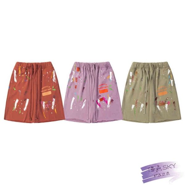 gallerydept short designer dept. graffiti hand-painted splash ink curling damage shorts casual men's and women's loose cotton swea, White;black
gallerydept short designer dept. graffiti hand-painted splash ink curling damage shorts casual men's and women's loose cotton swea, White;black