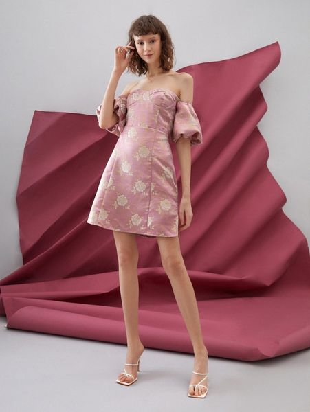 x becci floral print off the shoulder bustier puff sleeve dress n8wb#, Black;gray
x becci floral print off the shoulder bustier puff sleeve dress n8wb#, Black;gray