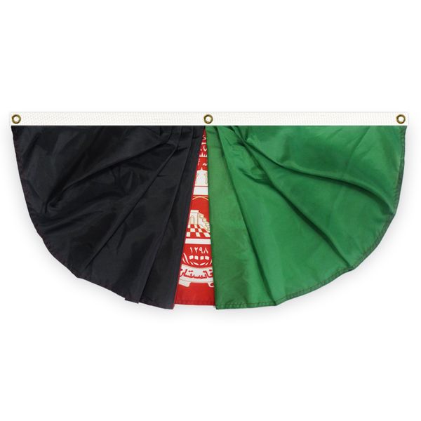 afghanistan pleated fan flag bunting 1.5x3 ft premium polyester banner with brass grommets for indoor outdoor decoration
afghanistan pleated fan flag bunting 1.5x3 ft premium polyester banner with brass grommets for indoor outdoor decoration
