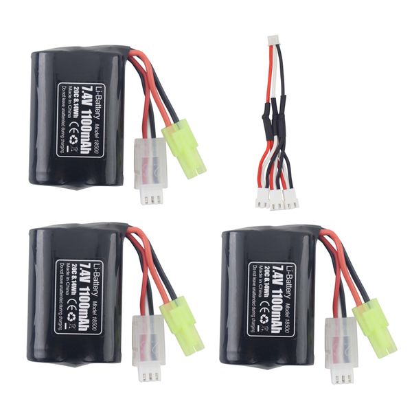 3pcs 1100mah li-po battery with1-to-3 charging lines for h102 tx121 high-speed rc boat outdoor water electric toy rowing race spare parts
3pcs 1100mah li-po battery with1-to-3 charging lines for h102 tx121 high-speed rc boat outdoor water electric toy rowing race spare parts