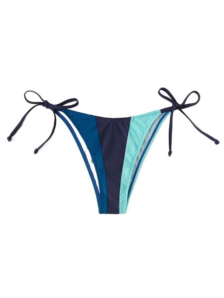 colorblock tie side bikini bottom 17ms#, White;black
colorblock tie side bikini bottom 17ms#, White;black
