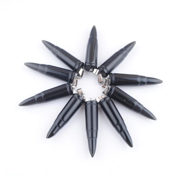 black agate pointed pendant bullet shape point chakra natural stone reiki for diy making necklace earrings jewelry dn3449, Silver
black agate pointed pendant bullet shape point chakra natural stone reiki for diy making necklace earrings jewelry dn3449, Silver
