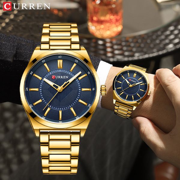 curren luxury business stainless steel men watch military waterproof sport quartz man wristwatch fashion male clock
curren luxury business stainless steel men watch military waterproof sport quartz man wristwatch fashion male clock