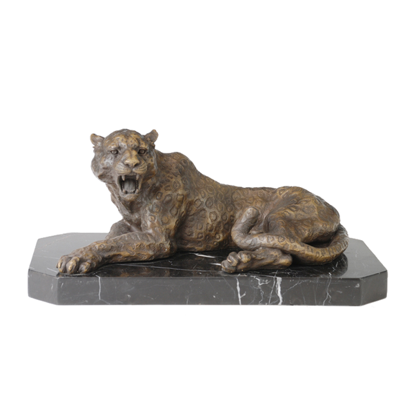 leopard statue bronze wildlife animal sculpture art natural marble base office table decor classy birthday gifts, Silver
leopard statue bronze wildlife animal sculpture art natural marble base office table decor classy birthday gifts, Silver