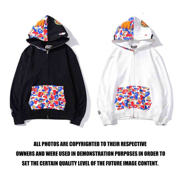 men's hoodies & sweatshirts chaopai shark head color matching camouflage kangaroo pocket cover hooded men's and women's coupl, Black
men's hoodies & sweatshirts chaopai shark head color matching camouflage kangaroo pocket cover hooded men's and women's coupl, Black