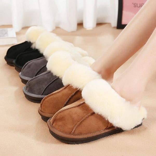 absorb sweat indoor home slippers warm soft plush slippers nonslip indoor sheepskin fur slippers solid color women shoes 34 y201026, Black
absorb sweat indoor home slippers warm soft plush slippers nonslip indoor sheepskin fur slippers solid color women shoes 34 y201026, Black
