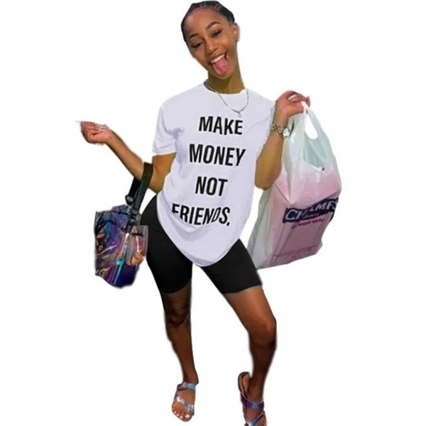 summer clothes for women two piece set t shirt biker shorts letter print lounge wear 2 piece outfits night party fitness y200822, Gray
summer clothes for women two piece set t shirt biker shorts letter print lounge wear 2 piece outfits night party fitness y200822, Gray
