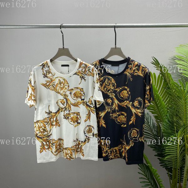 men's and women's t-shirt splicing printing short sleeve early spring double strand fine cotton fabric digital printing process a1, Black;brown
men's and women's t-shirt splicing printing short sleeve early spring double strand fine cotton fabric digital printing process a1, Black;brown