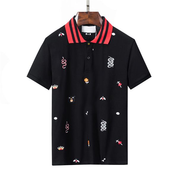 2022 mens designer polo shirt man fashion t shirts casual men golf summer polos shirt high street embroidery snake bee polos breathable tee, White;black
2022 mens designer polo shirt man fashion t shirts casual men golf summer polos shirt high street embroidery snake bee polos breathable tee, White;black