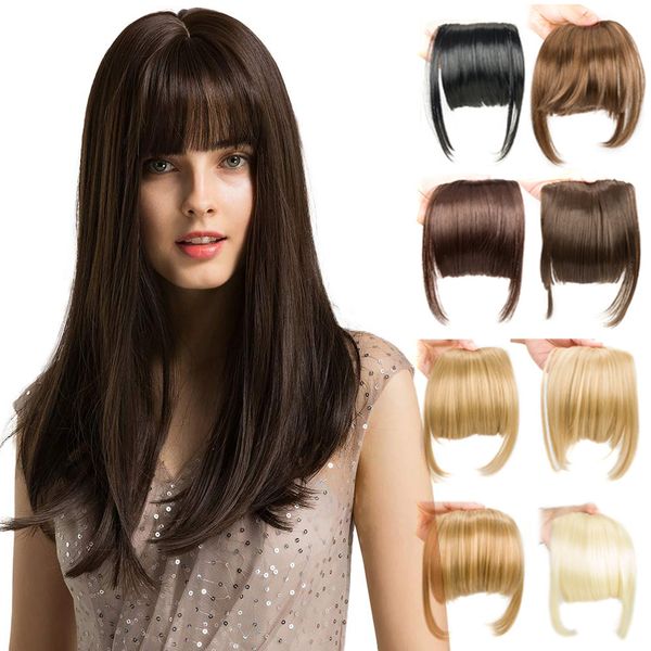 lx brand fringe fake bangs synthetic hair false bangs clip in bangs blunt hairpiece natural hair clip hair wig clip on frangefact, Black
lx brand fringe fake bangs synthetic hair false bangs clip in bangs blunt hairpiece natural hair clip hair wig clip on frangefact, Black