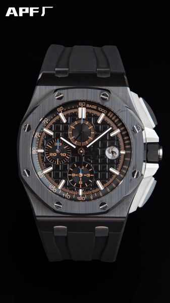 apf luxury 26400 men's watch mens timing function watches 3126 mechanical movement 44mm calendar 100m waterproof luminous sapphire mirr, Slivery;brown
apf luxury 26400 men's watch mens timing function watches 3126 mechanical movement 44mm calendar 100m waterproof luminous sapphire mirr, Slivery;brown