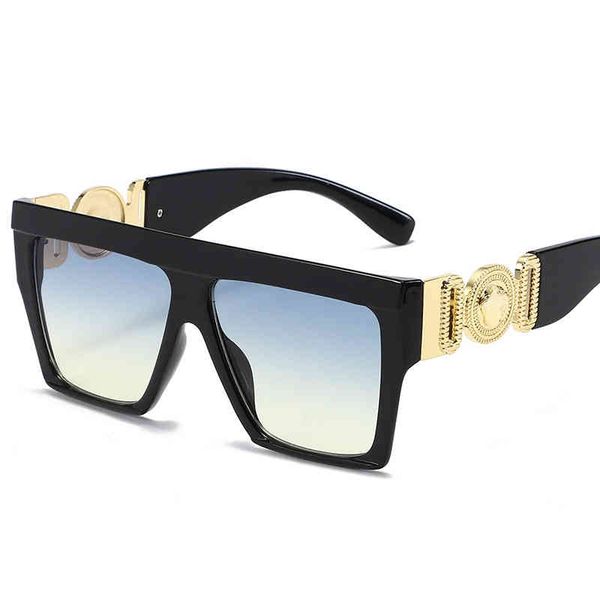 designer sunglasses medusa star personality leisure original pc frame large fashion glasses men and women, White;black
designer sunglasses medusa star personality leisure original pc frame large fashion glasses men and women, White;black