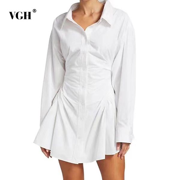 elegant ruched dress for women lapel long sleeve high waist tunic mini shirt dresses female fashion clothing spring 210507, Black;gray
elegant ruched dress for women lapel long sleeve high waist tunic mini shirt dresses female fashion clothing spring 210507, Black;gray