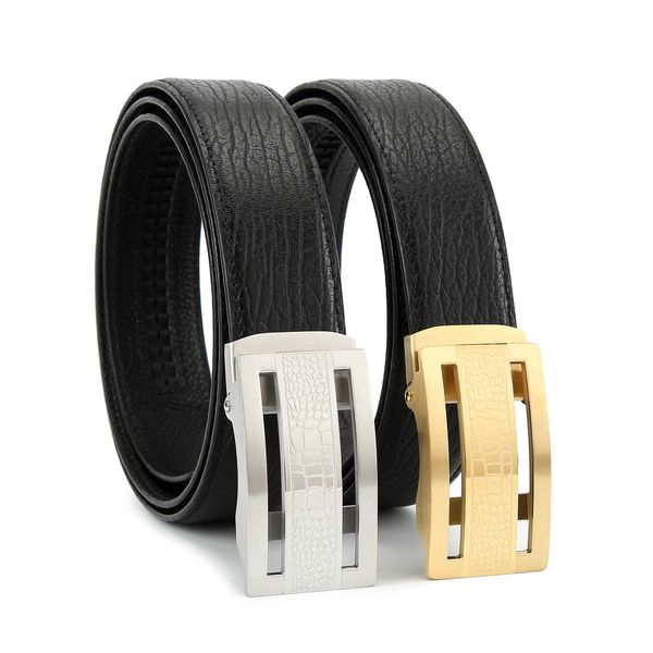 fashion brand belt men stainless steel automatic buckle belt mens leather casual business belt mens suit pants waistband width 3.5cm, Black;brown
fashion brand belt men stainless steel automatic buckle belt mens leather casual business belt mens suit pants waistband width 3.5cm, Black;brown