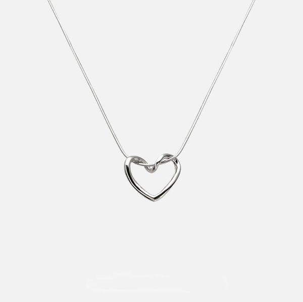 hollow out love necklace female ins south simple design pendant temperament versatile, Silver
hollow out love necklace female ins south simple design pendant temperament versatile, Silver
