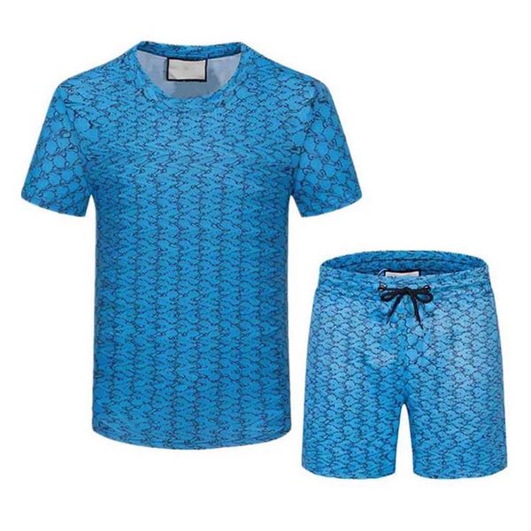 2022 designer men's tracksuits summer fashion two piece sports suit short sleeve t shirt jogging letter print geometric embroidery suit, Gray
2022 designer men's tracksuits summer fashion two piece sports suit short sleeve t shirt jogging letter print geometric embroidery suit, Gray