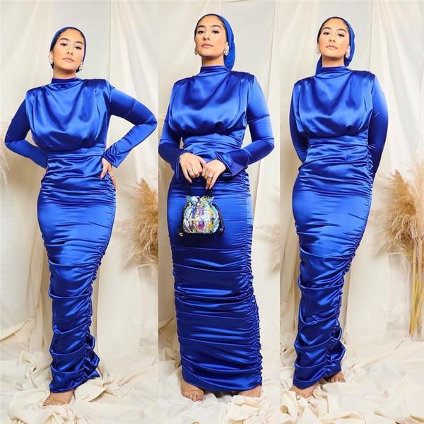 ethnic clothing pleated satin kaftan muslim dress elegant pure color long islamic abayas women modest wear eid robes wy005, Red
ethnic clothing pleated satin kaftan muslim dress elegant pure color long islamic abayas women modest wear eid robes wy005, Red